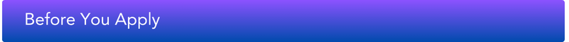 A clickable banner saying Before You Apply